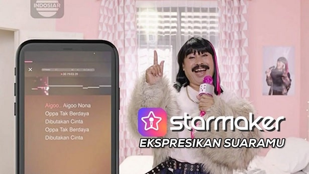 Lirik Lagu Iklan StarMaker "Aigoo Nona Oppa Tak Berdaya"