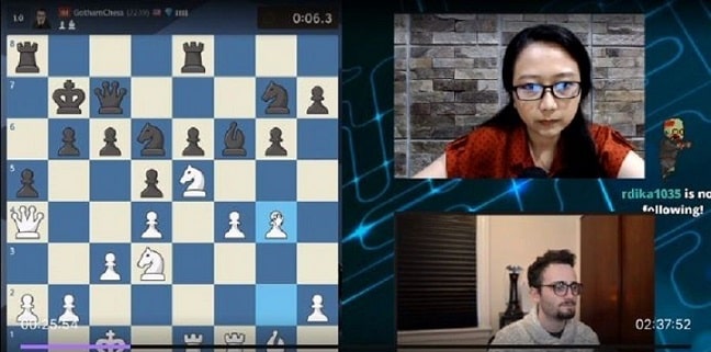 Twitch, Aplikasi Streaming Pertandingan GM Irene Vs GothamChess