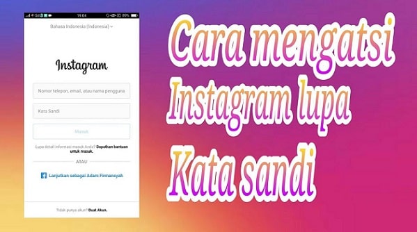 Cara Mengatasi Lupa Password Instagram Cara Mengatasi Lupa Password Instagram